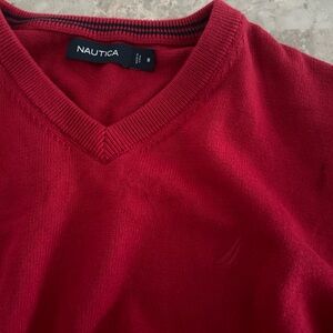 Nautica Red Sweater (Medium) (Men’s Size)